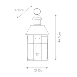 Настенный фонарь Elstead Lighting Hyde park HYDE-PARK-BR