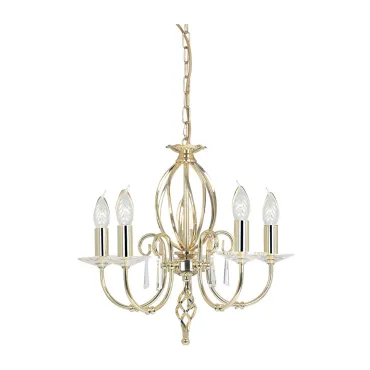 Люстра Elstead Lighting Aegean AG5-POL-BRASS Люстра Elstead Lighting Aegean AG5-POL-BRASS