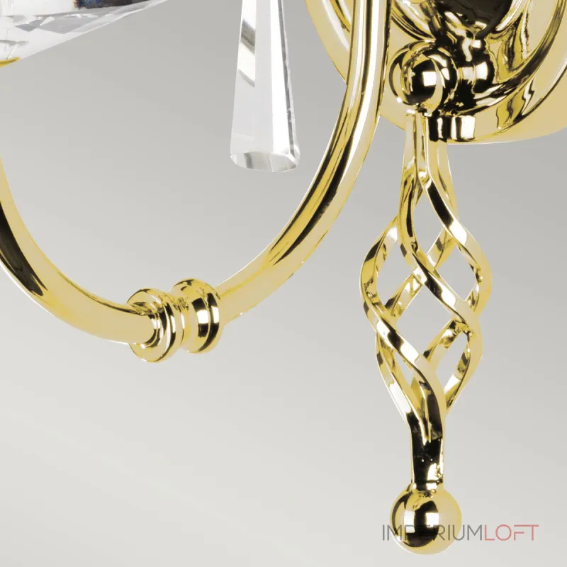Бра Elstead Lighting Aegean AG1-POL-BRASS