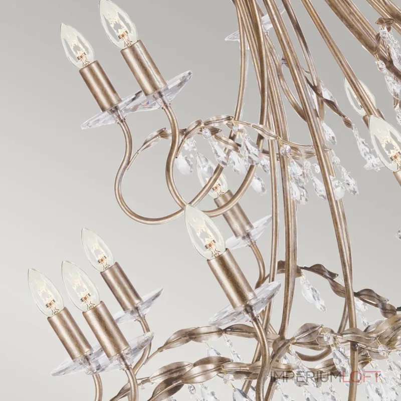 Люстра Elstead Lighting Christina CRT18-SIL-GOLD Люстра Elstead Lighting Christina CRT18-SIL-GOLD