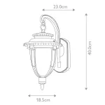 Настенный фонарь Elstead Lighting St louis STL2-M-WB