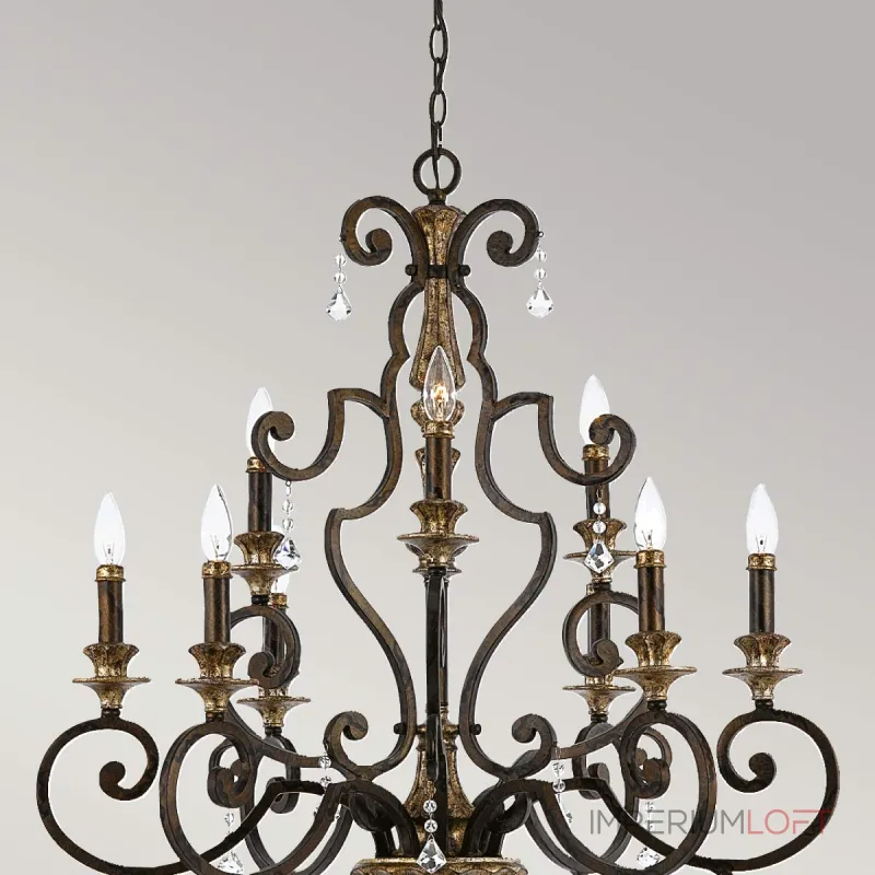 Люстра Quoizel Marquette QZ-MARQUETTE9 Люстра Quoizel Marquette QZ-MARQUETTE9