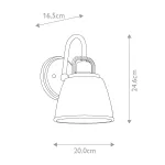 Бра для ванной Quoizel Dublin QZ-DUBLIN1-PC