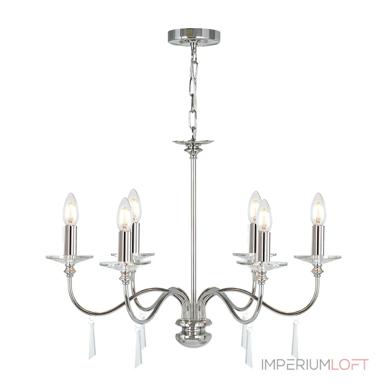 Люстра Elstead Lighting Finsbury park FP6-POL-NICKEL