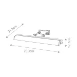 Светильник для картин Elstead Lighting Winchfield WINCHFIELD-PLL-AB-OAK
