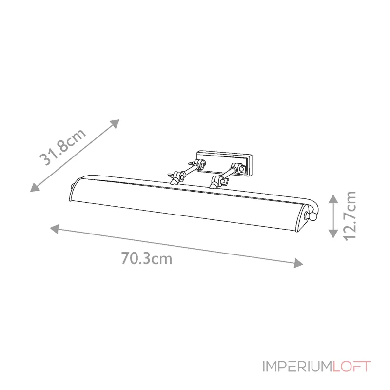 Светильник для картин Elstead Lighting Winchfield WINCHFIELD-PLL-AB-OAK Светильник для картин Elstead Lighting Winchfield WINCHFIELD-PLL-AB-OAK