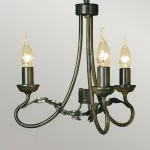 Люстра Elstead Lighting Olivia OV3-BLK-GOLD