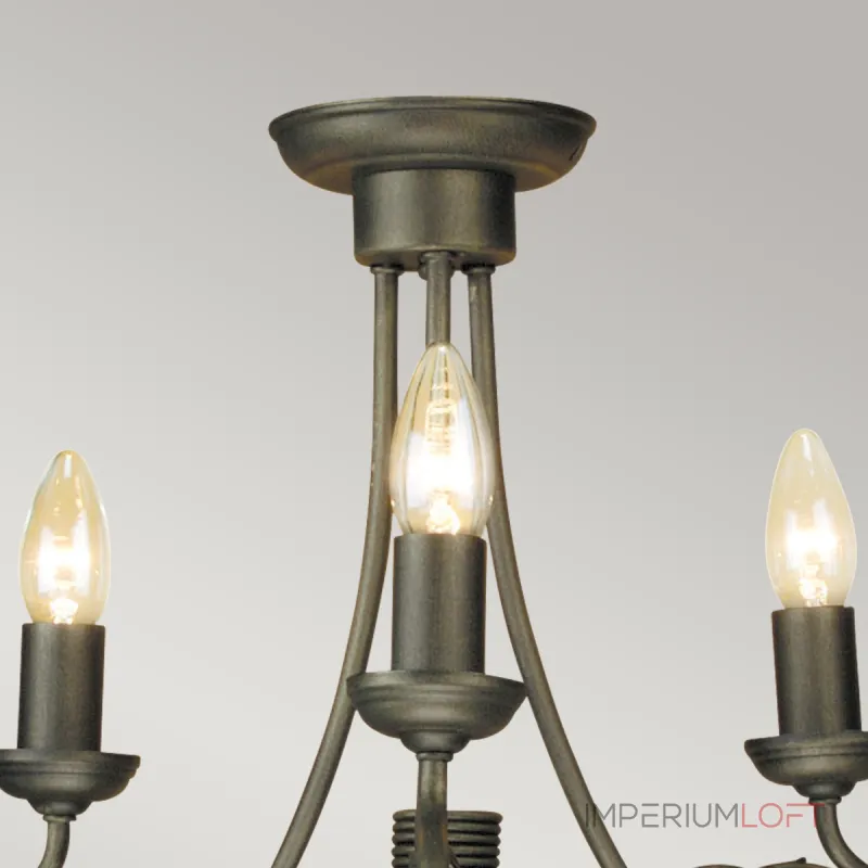 Люстра Elstead Lighting Olivia OV3-BLK-GOLD