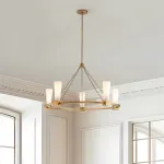 Люстра Elstead Lighting Kristy KRISTY5-DG-OPAL
