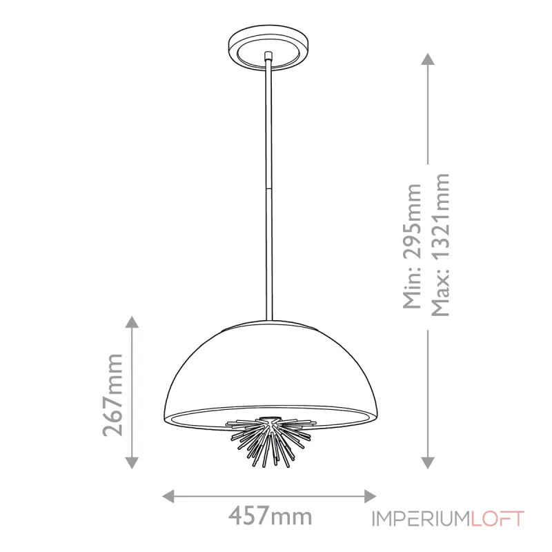 Подвесной светильник Elstead Lighting Staring STARING-3P-DG-OPAL Подвесной светильник Elstead Lighting Staring STARING-3P-DG-OPAL