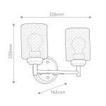 Бра Kichler Winslow KL-WINSLOW-2W-NBR