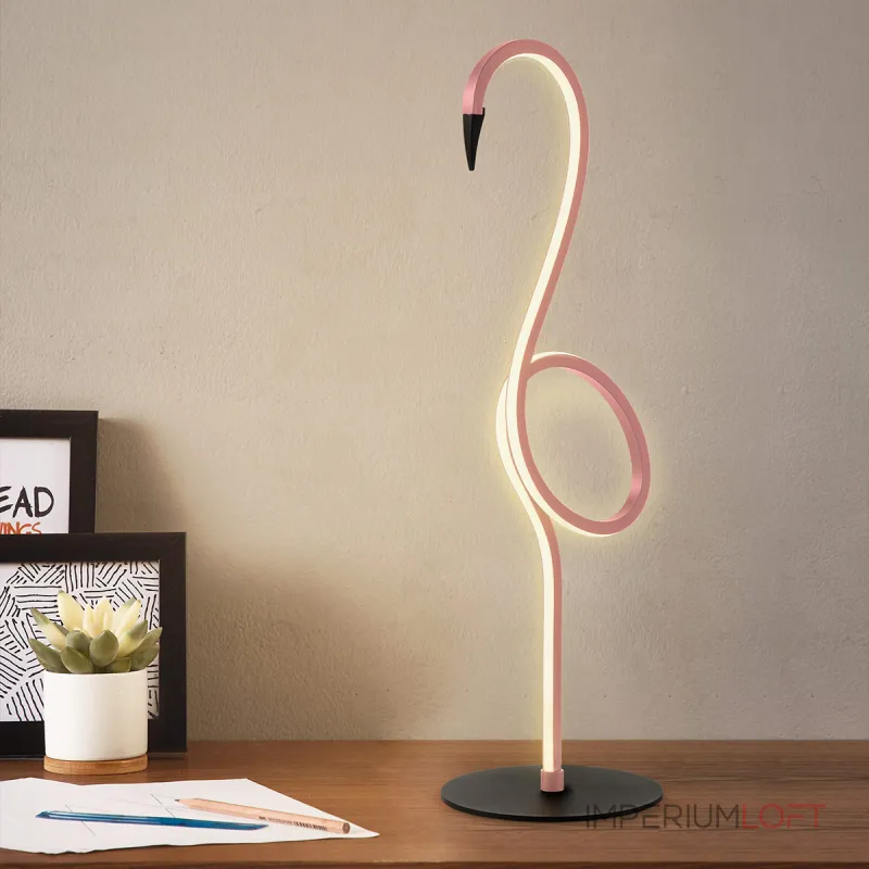 Настольная лампа Elstead Lighting Flamingo FLAMINGO-TL-PNK Настольная лампа Elstead Lighting Flamingo FLAMINGO-TL-PNK