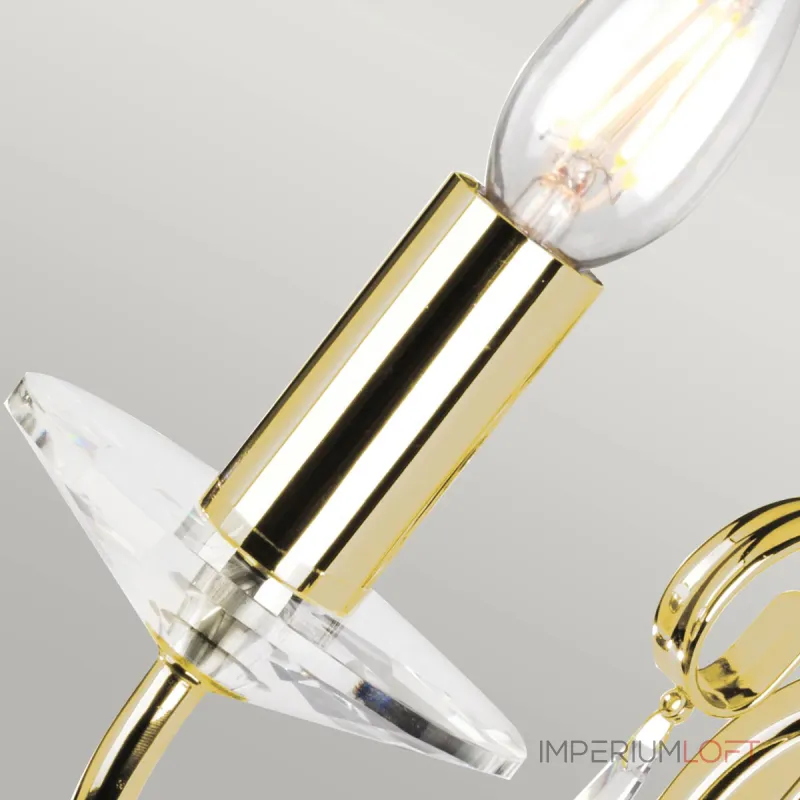 Бра Elstead Lighting Aegean AG1-POL-BRASS