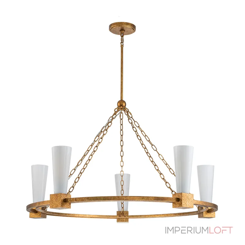 Люстра Elstead Lighting Kristy KRISTY5-DG-OPAL