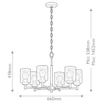 Люстра Kichler Winslow KL-WINSLOW6-NBR