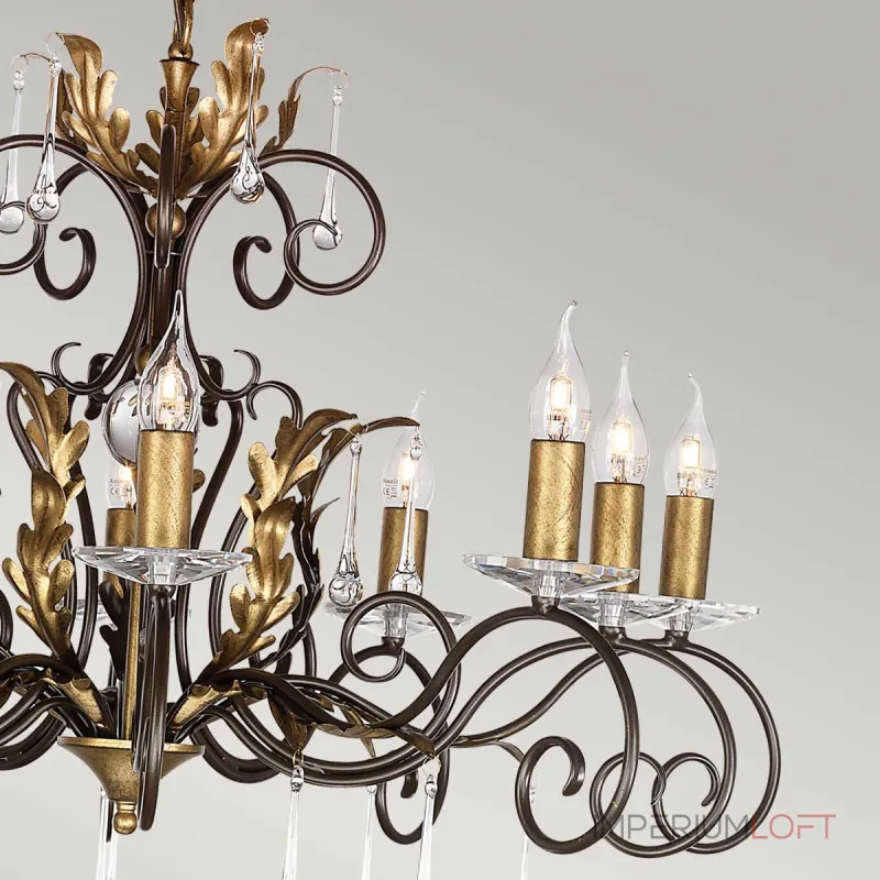 Люстра Elstead Lighting Amarilli AML10-BRONZE Люстра Elstead Lighting Amarilli AML10-BRONZE