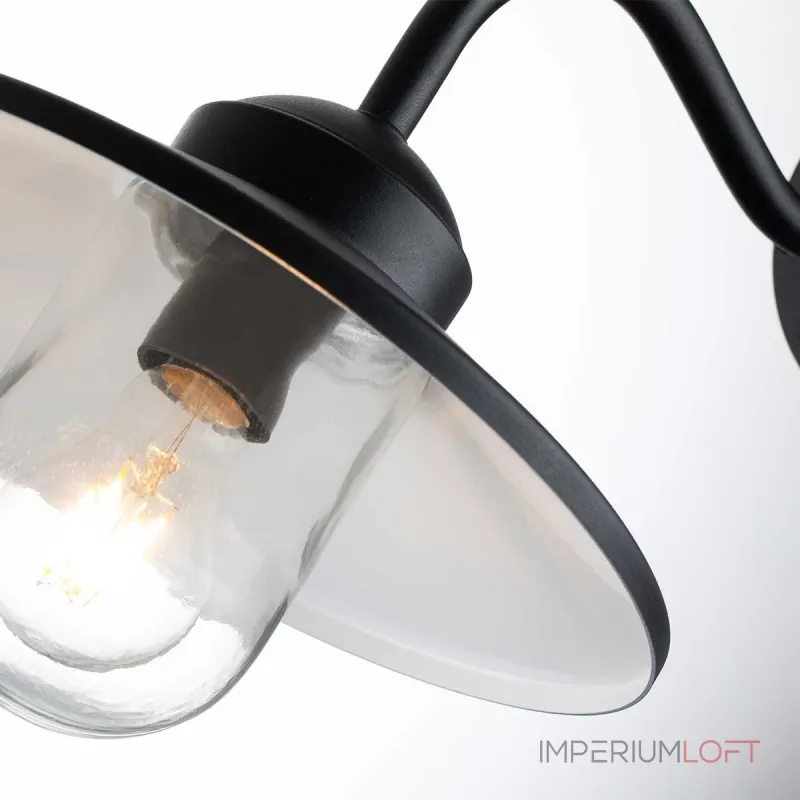 Настенный фонарь Elstead Lighting Klampenborg KLAMPENBORG-PIR-BK