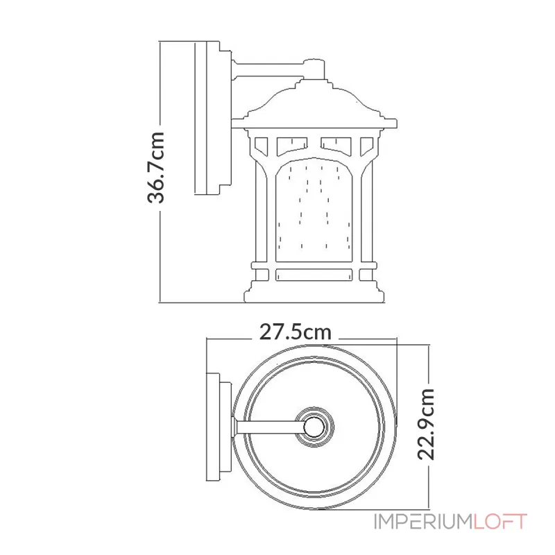 Настенный фонарь Quoizel Marblehead QZ-MARBLEHEAD2-M