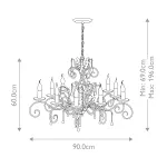Люстра Elstead Lighting Amarilli AML10-BRONZE