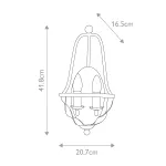Бра Quoizel Bradbury QZ-BRADBURY2-AWH