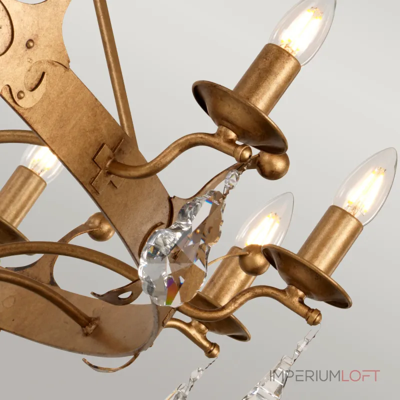 Люстра Elstead Lighting Windsor WINDSOR12-GOLD Люстра Elstead Lighting Windsor WINDSOR12-GOLD