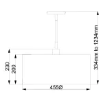 Подвесной светильник Elstead Lighting Balance BALANCE-P-WPN
