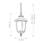Подвесной фонарь Kichler Luverne KL-LUVERNE8-M