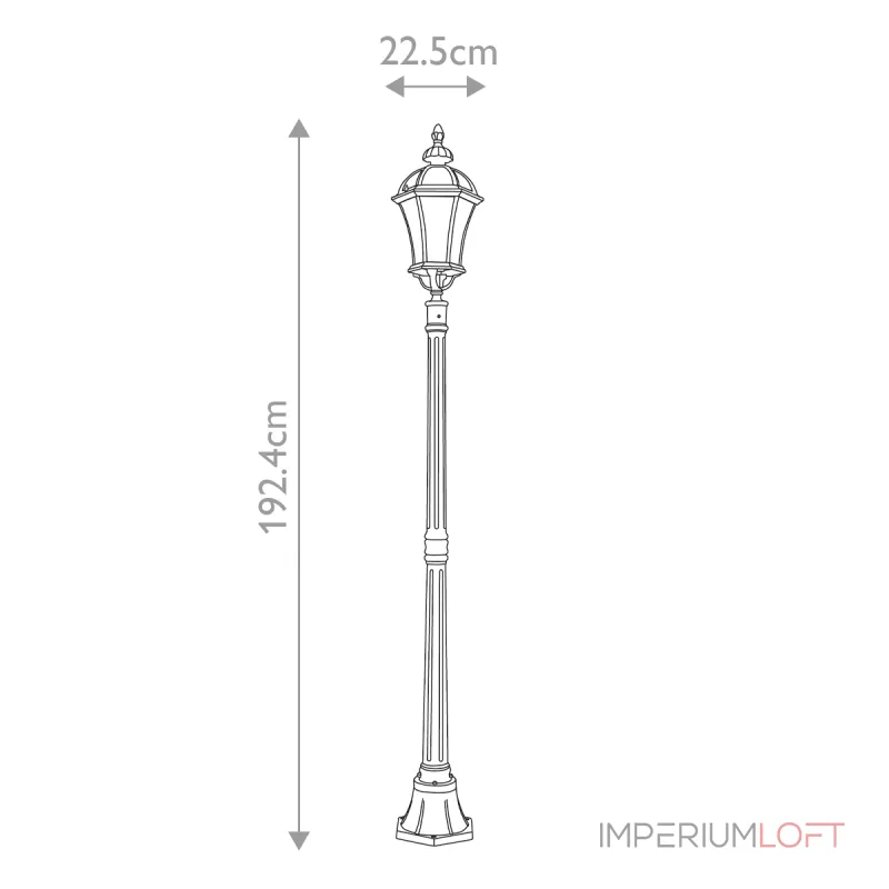 Фонарный столб Elstead Lighting Ledbury GZH-LB5