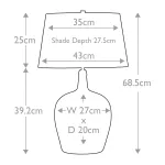 Настольная лампа Elstead Lighting Lambeth LAMBETH-TL