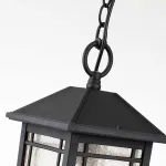 Подвесной фонарь Quoizel Cedar point QZ-CEDAR-POINT8-M-BK