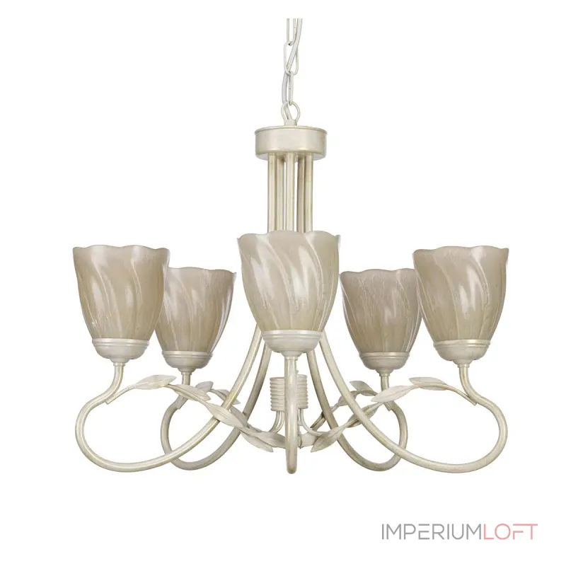 Люстра Elstead Lighting Olivia OV5-IVORY-GOLD Люстра Elstead Lighting Olivia OV5-IVORY-GOLD