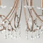 Люстра Elstead Lighting Christina CRT8-SILVER-GOLD