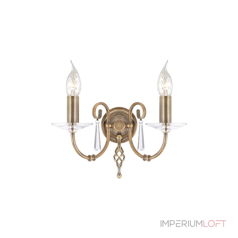 Бра Elstead Lighting Aegean AG2-AGED-BRASS Бра Elstead Lighting Aegean AG2-AGED-BRASS