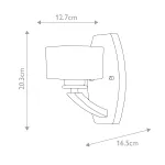 Бра для ванных комнат Hinkley Meridian HK-MERIDIAN1-BATH-PC