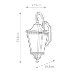 Настенный фонарь Feiss Cotswold lane FE-COTSLN2-M-BK