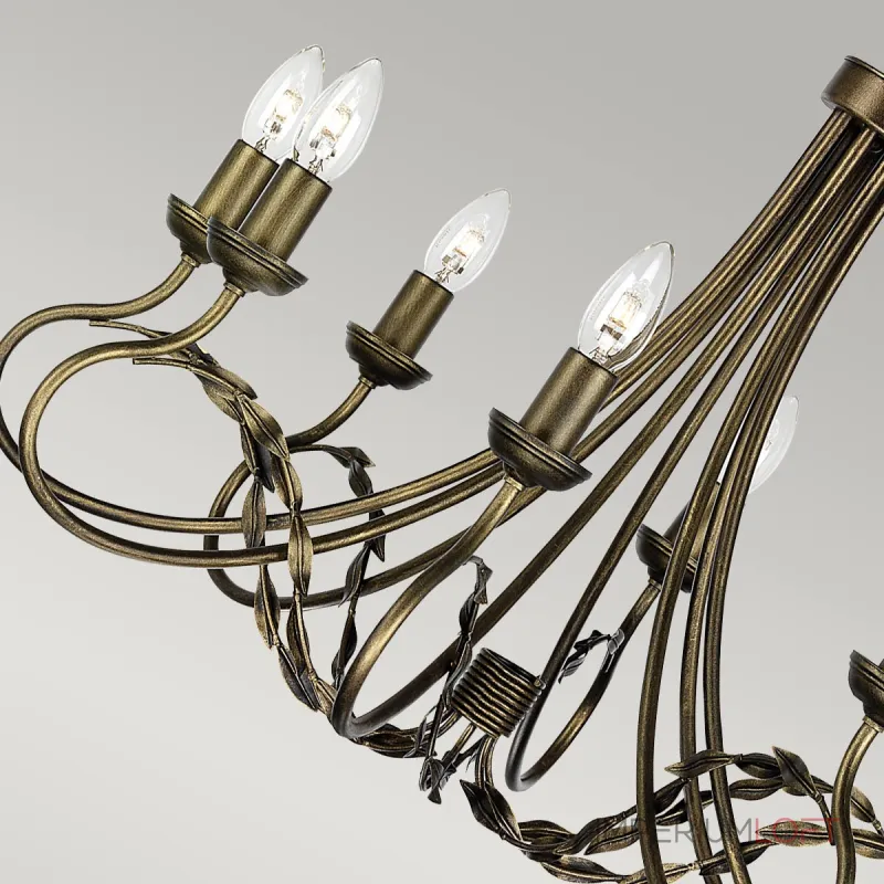Люстра Elstead Lighting Olivia OV8-BLK-GOLD