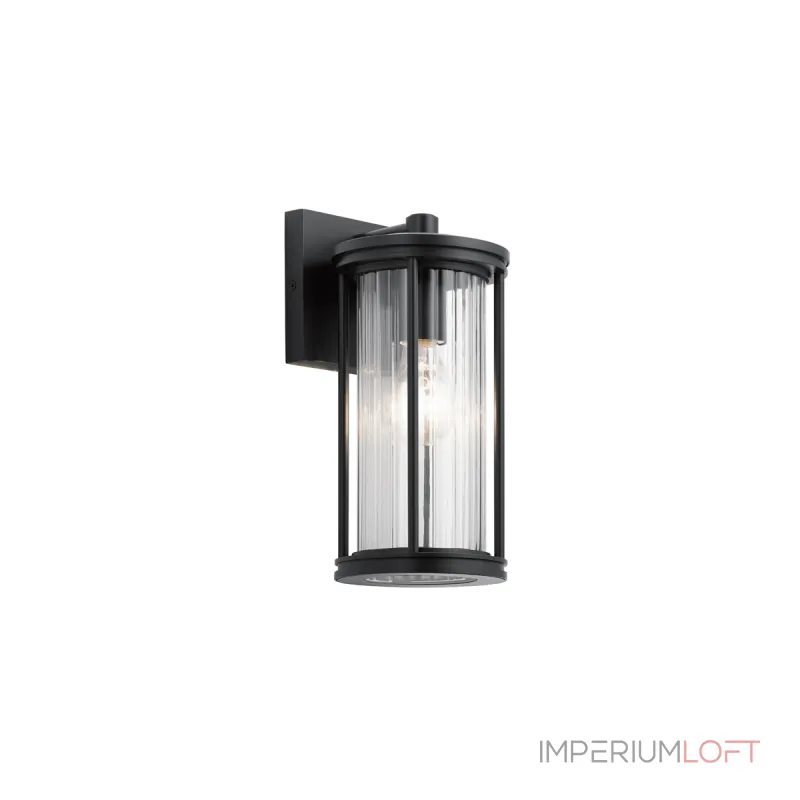 Настенный фонарь Kichler Barras KL-BARRAS2-S-BK Настенный фонарь Kichler Barras KL-BARRAS2-S-BK