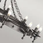 Люстра Elstead Lighting Warwick WR12-GRAPHITE