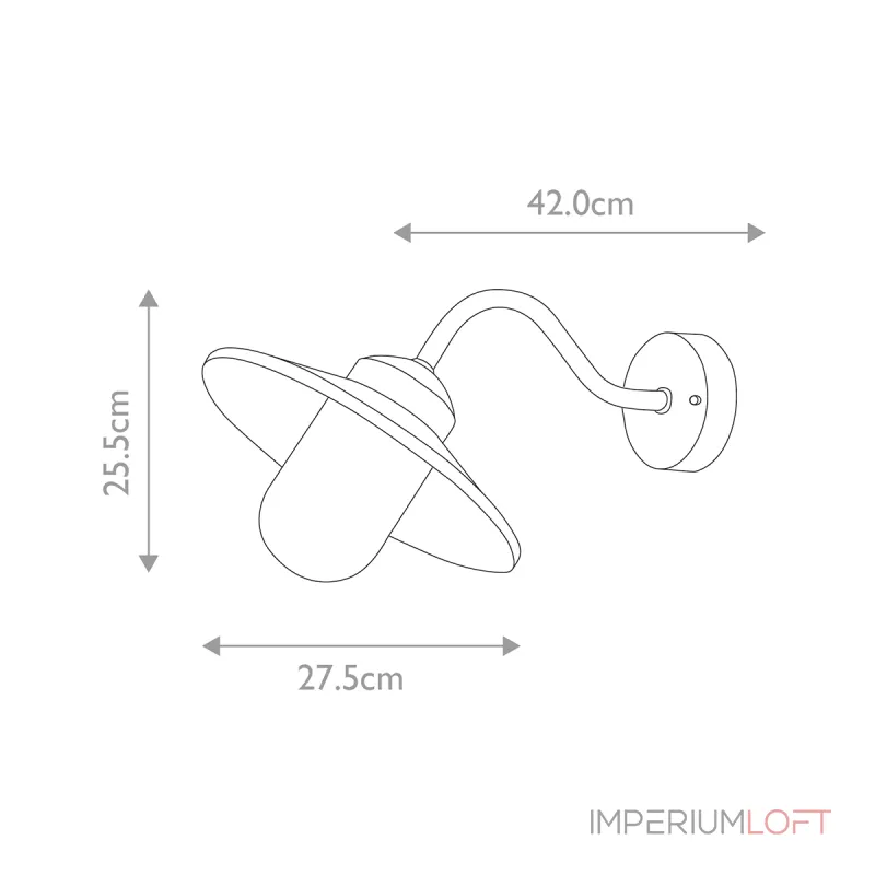 Настенный фонарь Elstead Lighting Klampenborg KLAMPENBORG