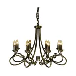 Люстра Elstead Lighting Olivia OV8-BLK-GOLD