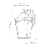 Настенный фонарь Feiss Cotswold lane FE-COTSLN2-S-BK
