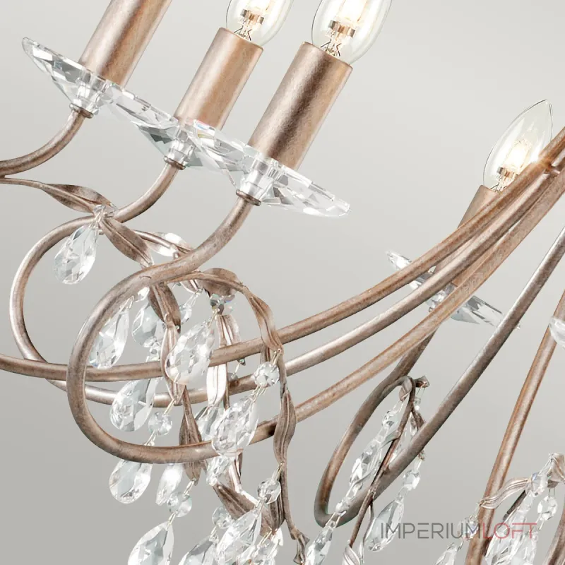 Люстра Elstead Lighting Christina CRT8-SILVER-GOLD