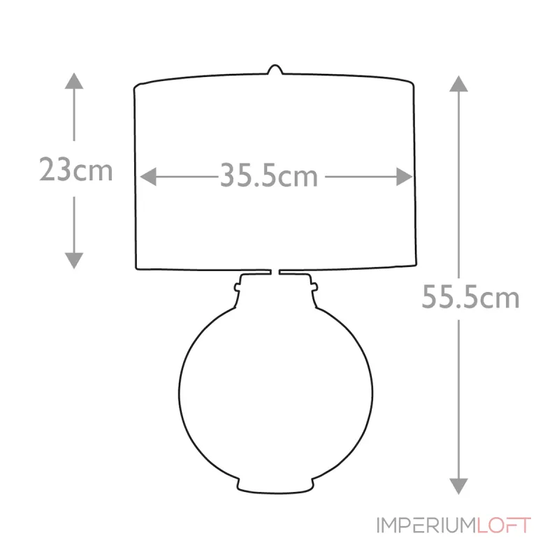 Настольная лампа Elstead Lighting Kara DL-KARA-TL-BLUE