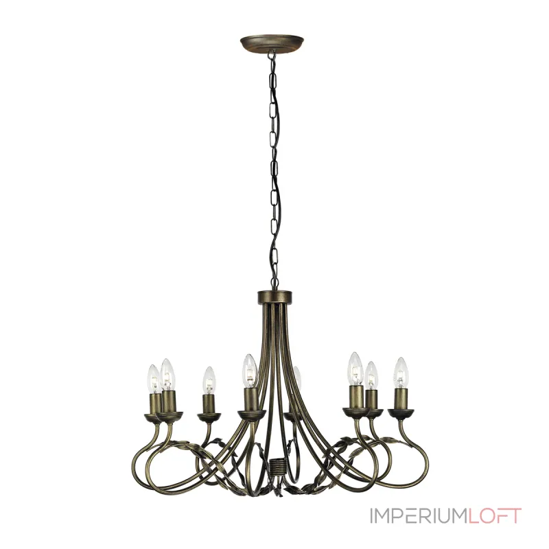 Люстра Elstead Lighting Olivia OV8-BLK-GOLD