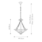 Подвесной светильник Quoizel Inglenook QZ-INGLENOOK-P-B
