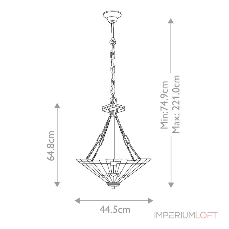 Подвесной светильник Quoizel Inglenook QZ-INGLENOOK-P-B