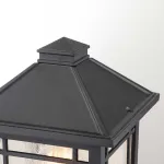 Фонарь-пьедестал Quoizel Cedar point QZ-CEDAR-POINT3-M-BK