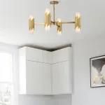 Люстра Elstead Lighting Marvele MARVELE8-AB-OPAL
