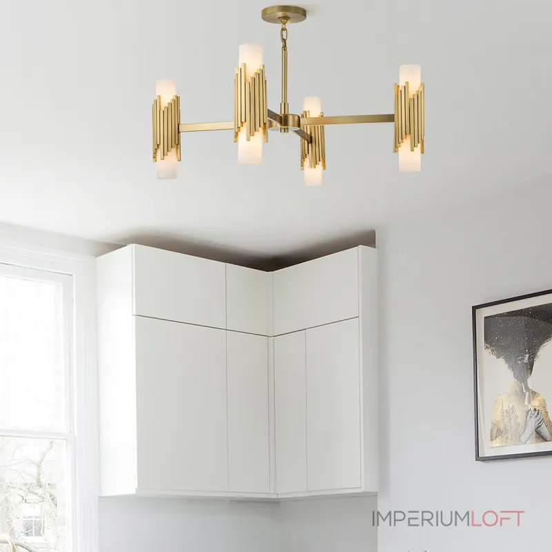 Люстра Elstead Lighting Marvele MARVELE8-AB-OPAL Люстра Elstead Lighting Marvele MARVELE8-AB-OPAL