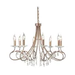 Люстра Elstead Lighting Christina CRT8-SILVER-GOLD